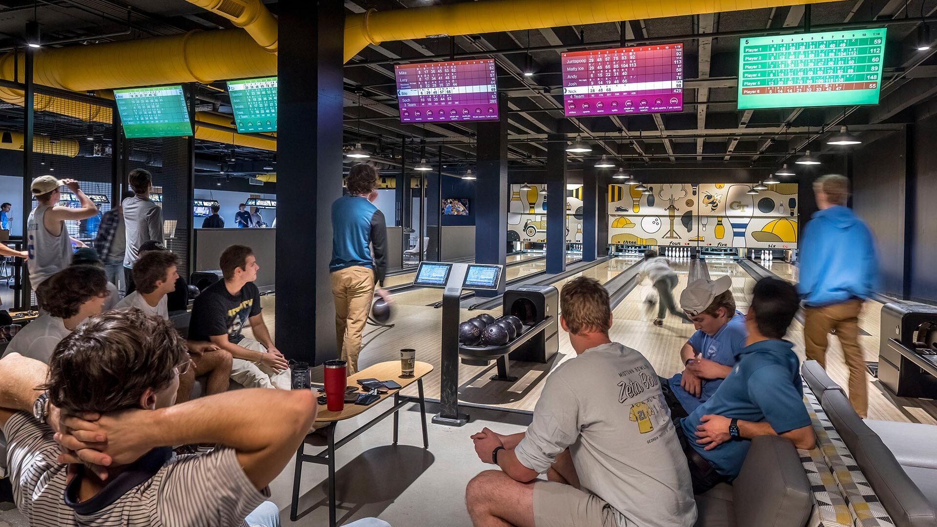 GT Campus Center Bowling Alley