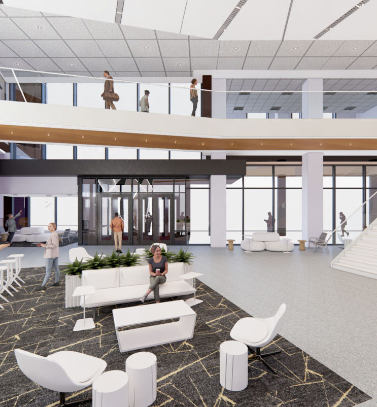 Clemson AMIC Atrium Rendering